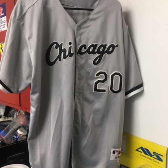 big and tall white sox jersey